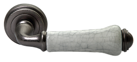 Межкомнатная дверная ручка Morelli MH-41-CLASSIC OMS/GR, старое античное серебро